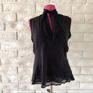 Gorgeous Dots Silk Top by Timid Size XL